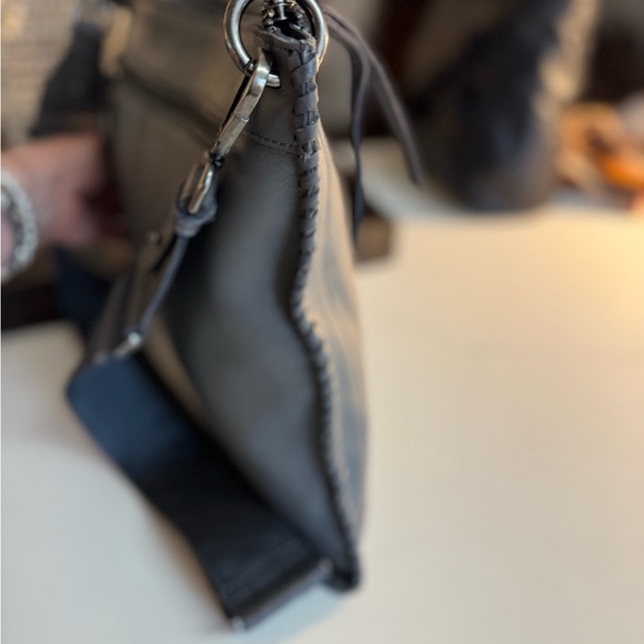 🩶 HABOR 2nd LEATHER CROSSBODY MESSENGER BAG! - Picture 5 of 10